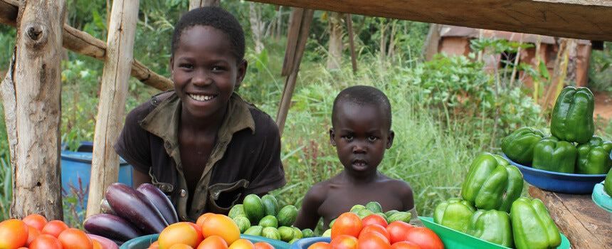 A balanced school meal for a child in Uganda