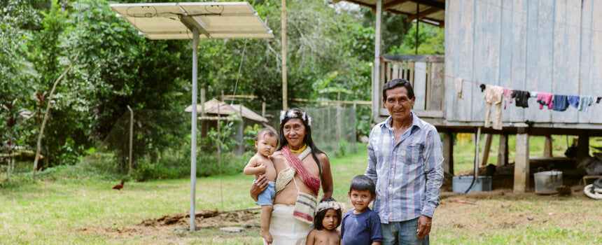 1000 hours of solar light for a family in Costa Rica