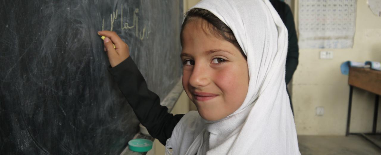 Acht Tage Schulunterricht für ein Kind in Afghanistan