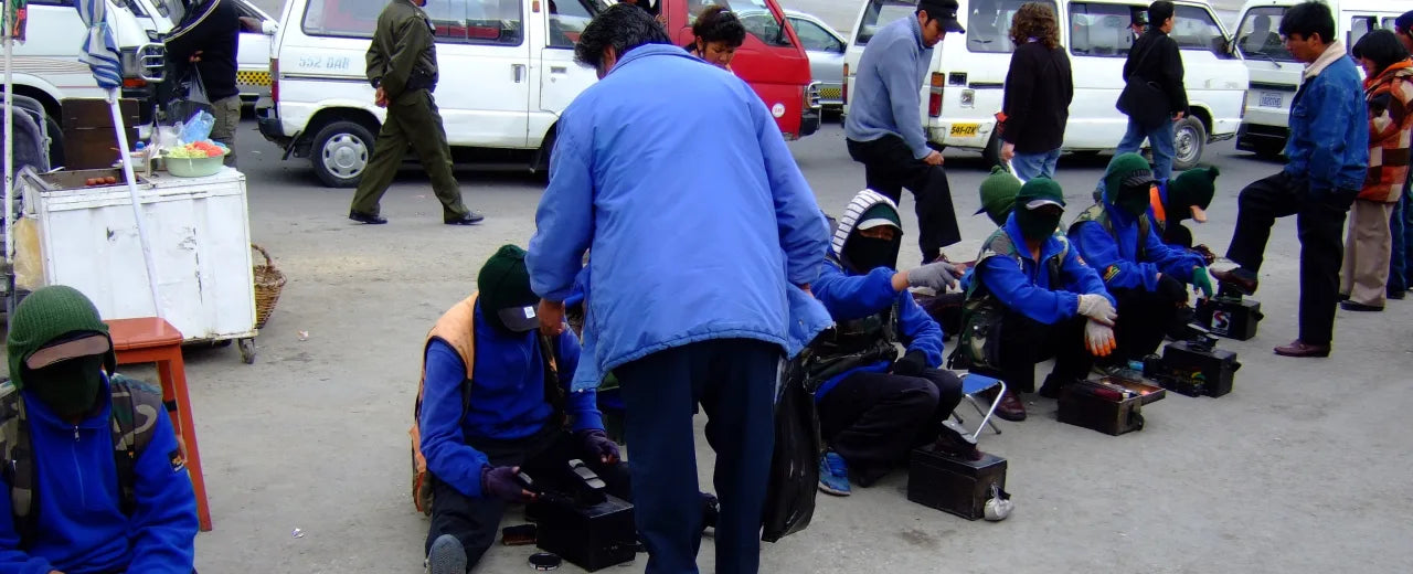 10 Minuten Gedächtnistraining für Schuhputzer*innen in Bolivien