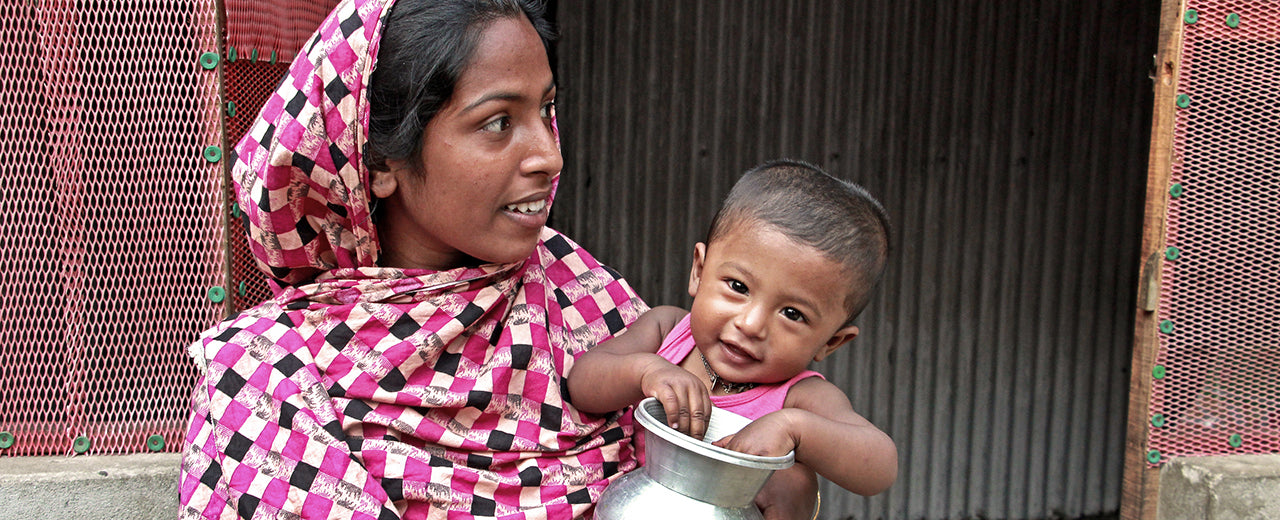 2 years of clean water for a textile worker in Bangladesh