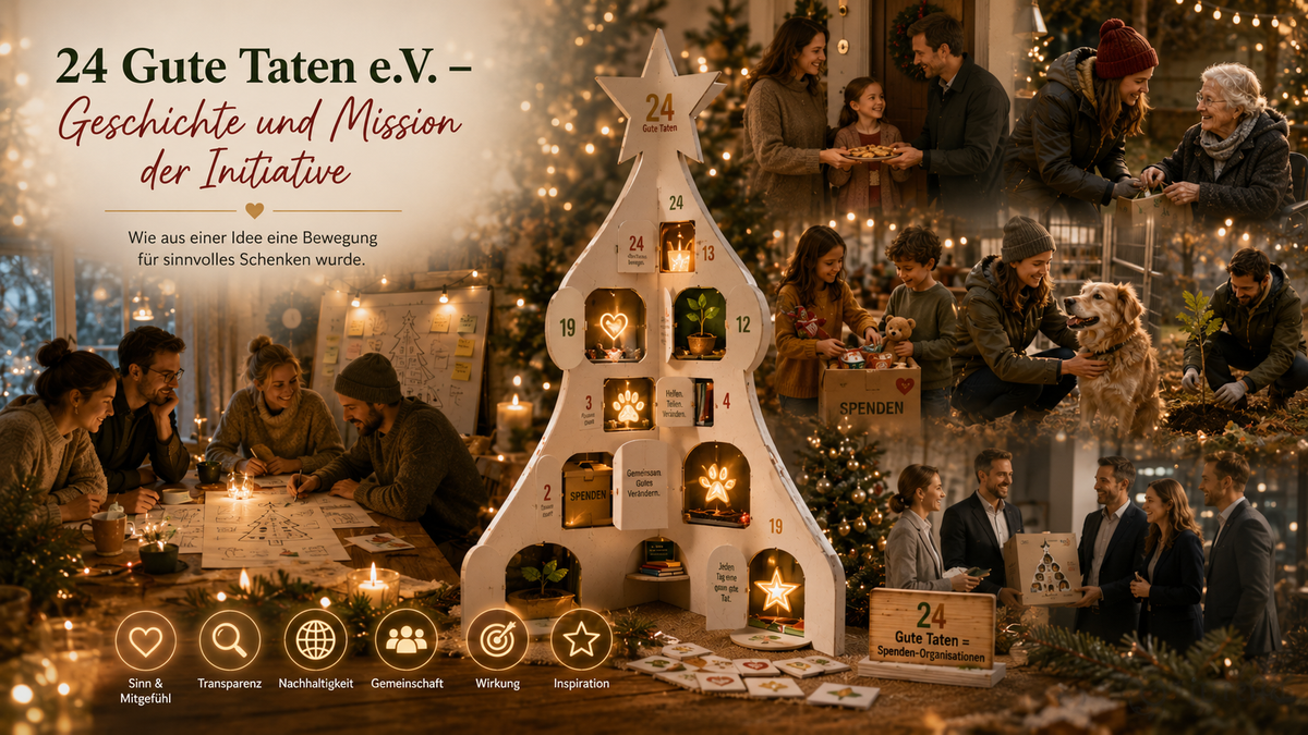 24 Gute Taten e.V. - Geschichte und Mission der Initiative