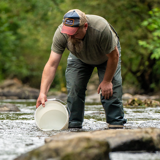 Aussetzen der Jungfische