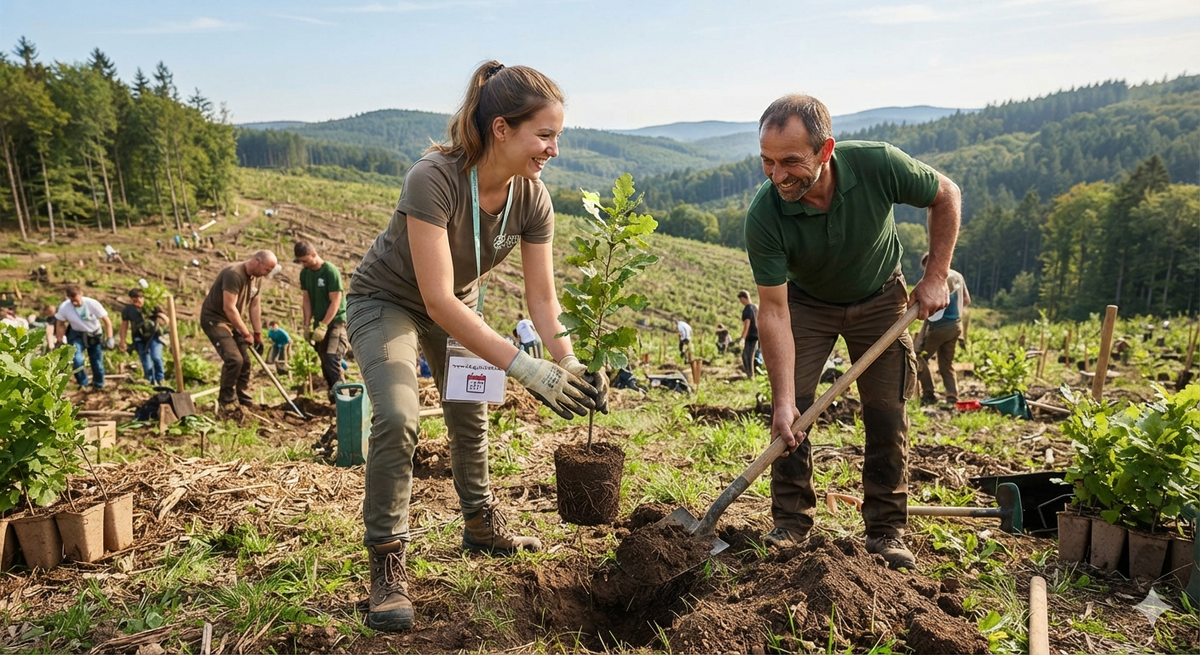 Umweltprojekte im Fokus: Wie deine Spende Aufforstung finanziert