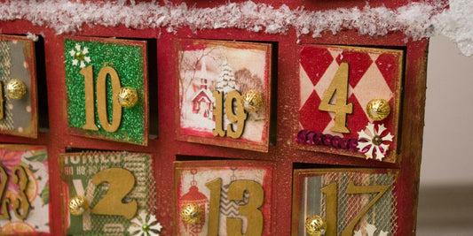 red and gold love print gift boxes