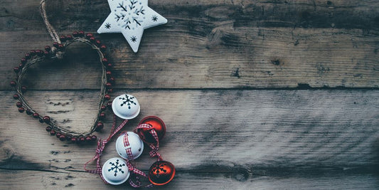flat lay photography of several hanging ornaments