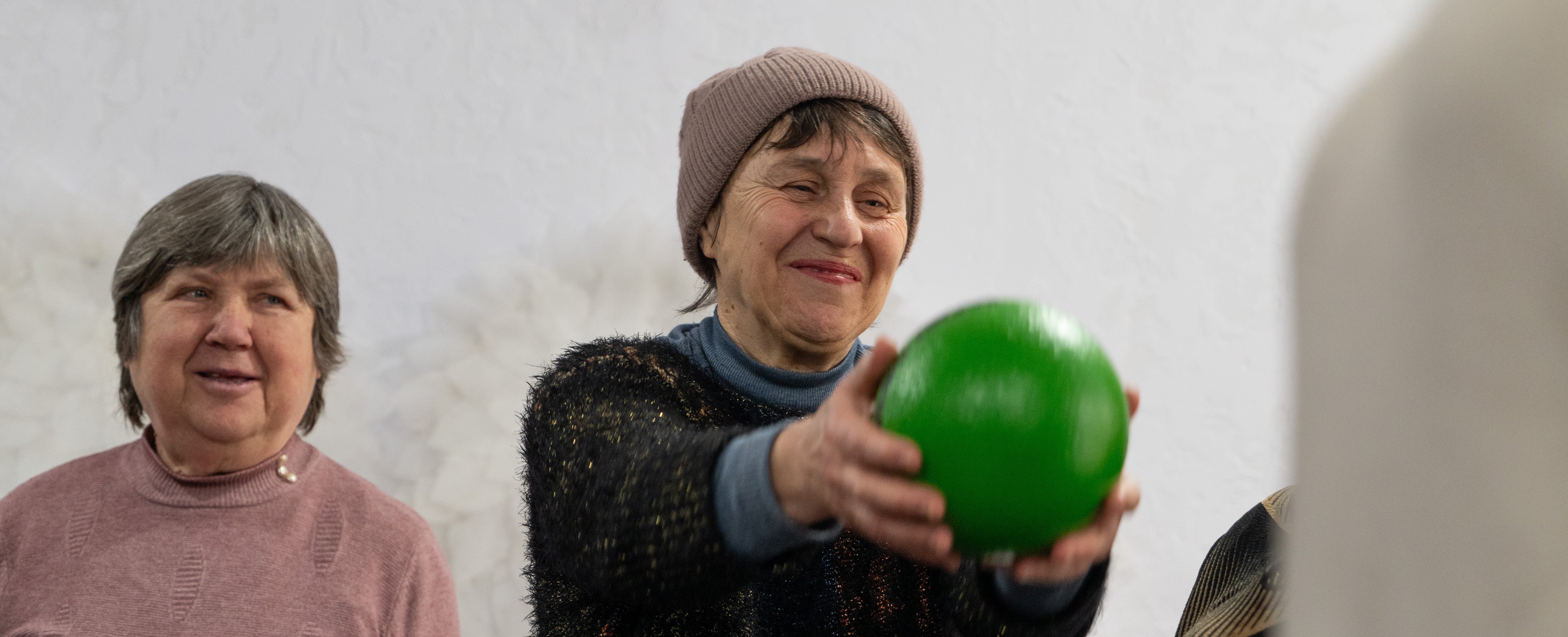 3 Min. therapeutische Unterstützung für eine Frau in der Ukraine